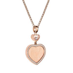 Chopard Happy Hearts Golden Hearts Necklace