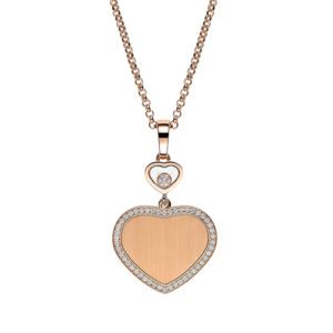 Chopard Happy Hearts Golden Hearts Necklace