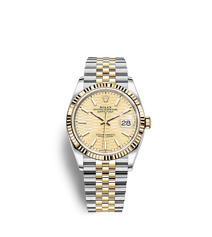Rolex Datejust in Oystersteel and gold, m126233-0039 | Knar Jewellery