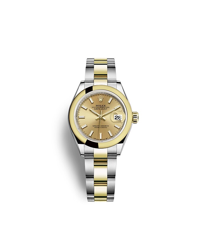 Rolex Lady-Datejust in Oystersteel and gold, m279163-0002