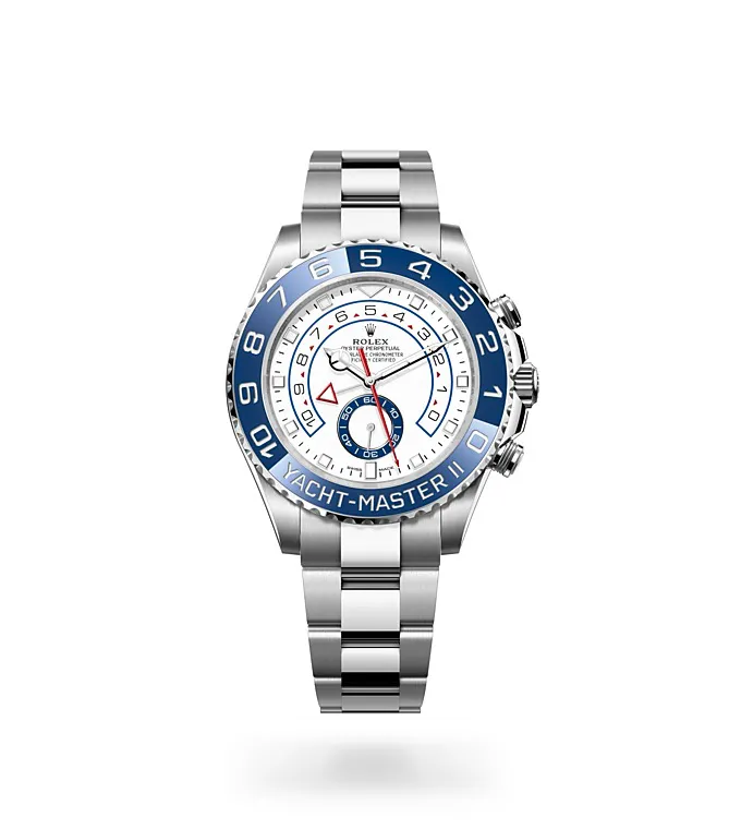 Rolex Yacht-Master II - Oyster, 44 mm, Oystersteel M116680-0002 at Knar Jewellery
