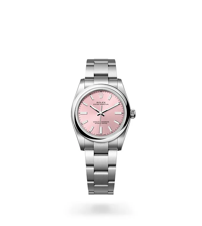 Rolex Oyster Perpetual 34 - Oyster, 34 mm, Oystersteel M124200-0004 at Knar Jewellery