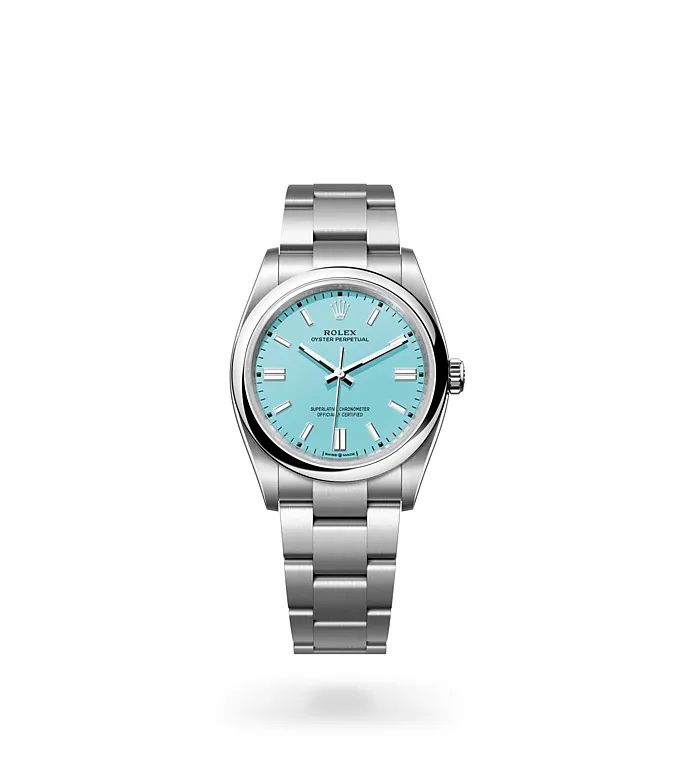 Rolex Oyster Perpetual 36 - Oyster, 36 mm, Oystersteel M126000-0006 at Knar Jewellery