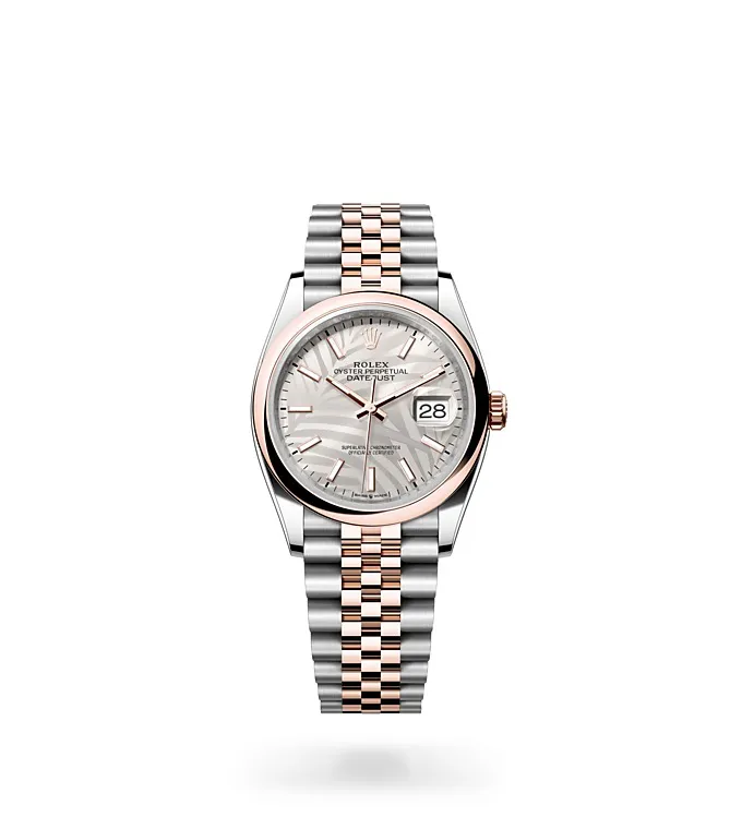Rolex Datejust 36 - Oyster, 36 mm, Oystersteel and Everose gold M126201-0031 at Knar Jewellery