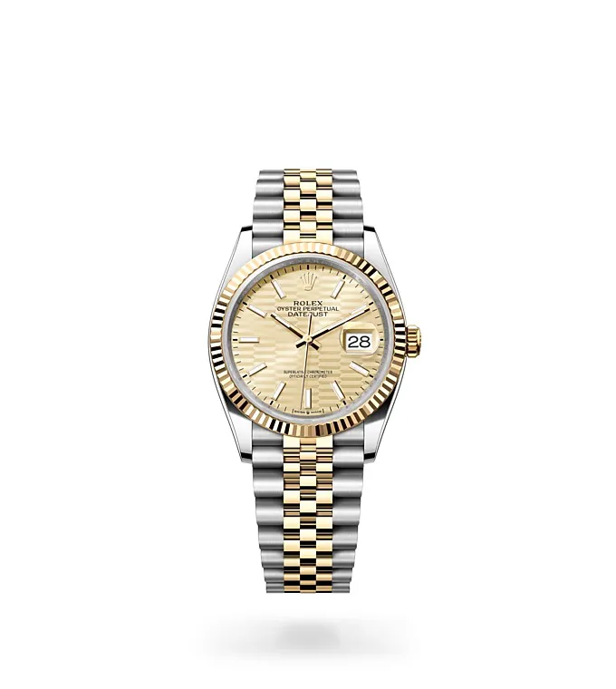 Rolex Datejust 36 - Oyster, 36 mm, Oystersteel and yellow gold M126233-0039 at Knar Jewellery