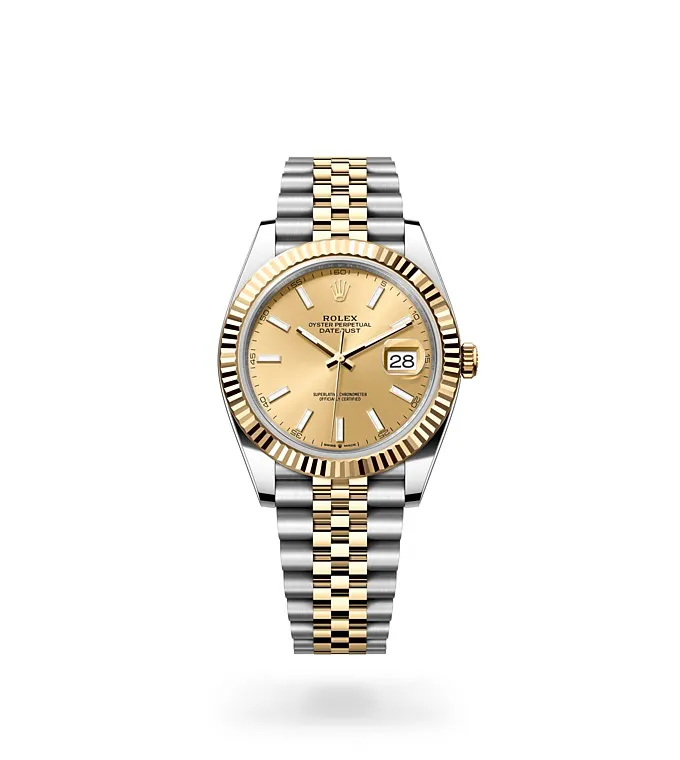 Rolex Datejust 41 - Oyster, 41 mm, Oystersteel and yellow gold M126333-0010 at Knar Jewellery