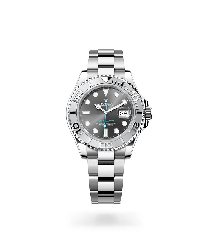Rolex Yacht-Master 40 - Oyster, 40 mm, Oystersteel and platinum M126622-0001 at Knar Jewellery