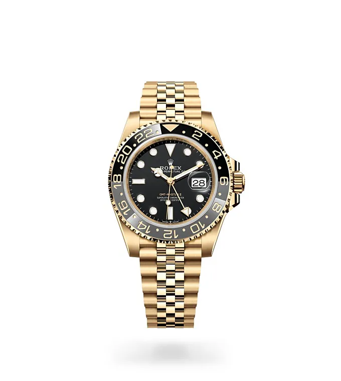 Rolex GMT-Master II - Oyster, 40 mm, yellow gold M126718GRNR-0001 at Knar Jewellery