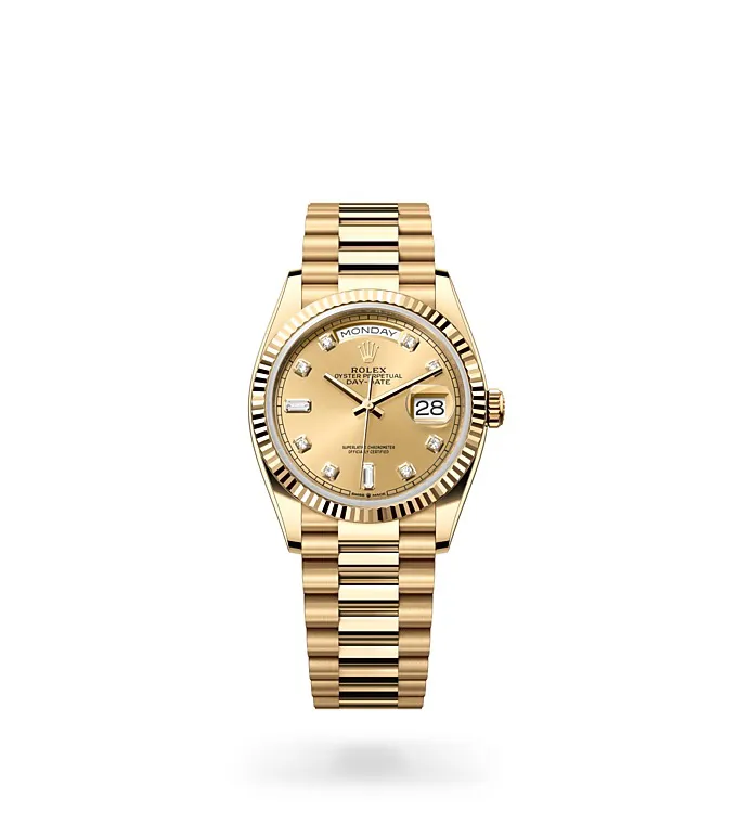 Rolex Day-Date 36 - Oyster, 36 mm, yellow gold M128238-0008 at Knar Jewellery