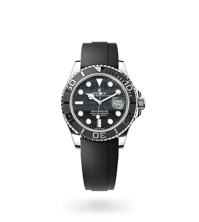 Rolex Yacht-Master 42 - Oyster, 42 mm, white gold M226659-0004 at Knar Jewellery