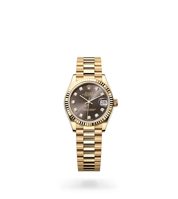 Rolex Datejust 31 - Oyster, 31 mm, yellow gold M278278-0036 at Knar Jewellery