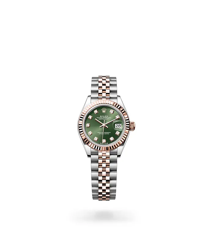 Rolex Lady-Datejust - Oyster, 28 mm, Oystersteel and Everose gold M279171-0007 at Knar Jewellery
