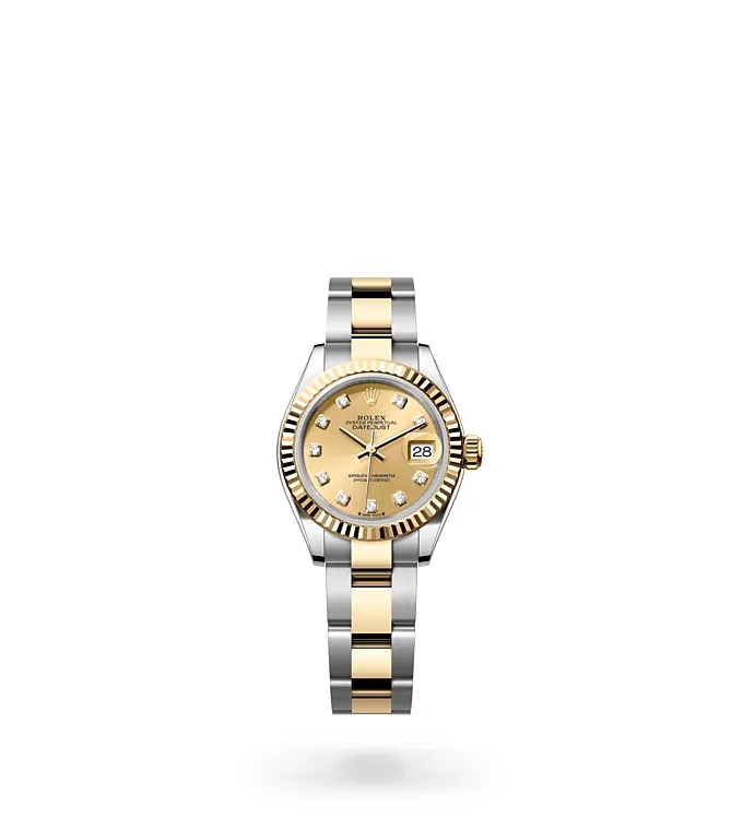 Rolex Lady-Datejust - Oyster, 28 mm, Oystersteel and yellow gold M279173-0012 at Knar Jewellery