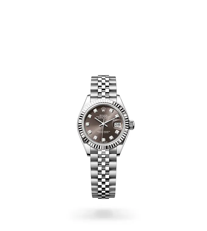 Rolex Lady-Datejust - Oyster, 28 mm, Oystersteel and white gold M279174-0015 at Knar Jewellery