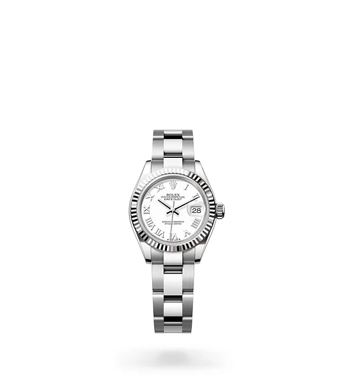 Rolex Lady-Datejust - Oyster, 28 mm, Oystersteel and white gold M279174-0020 at Knar Jewellery