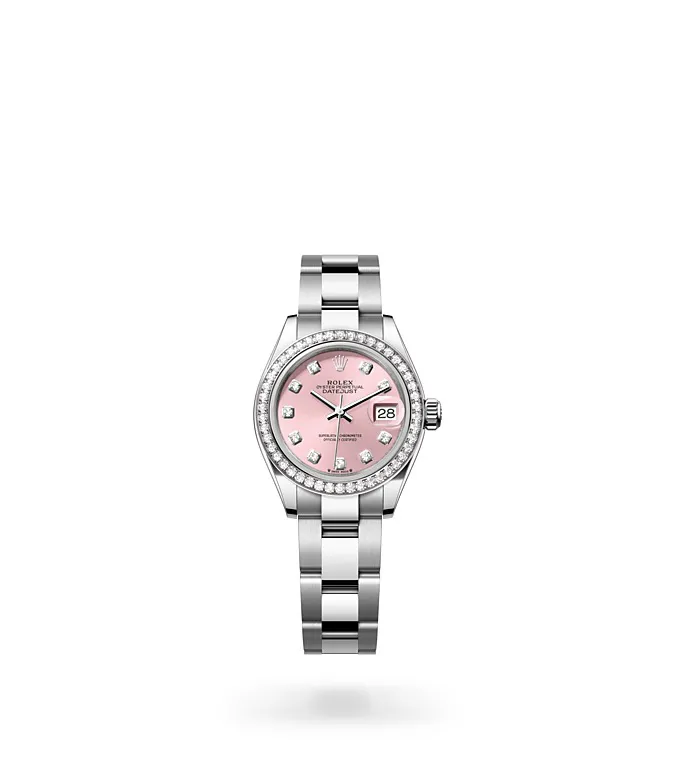 Rolex Lady-Datejust - Oyster, 28 mm, Oystersteel, white gold and diamonds M279384RBR-0004 at Knar Jewellery