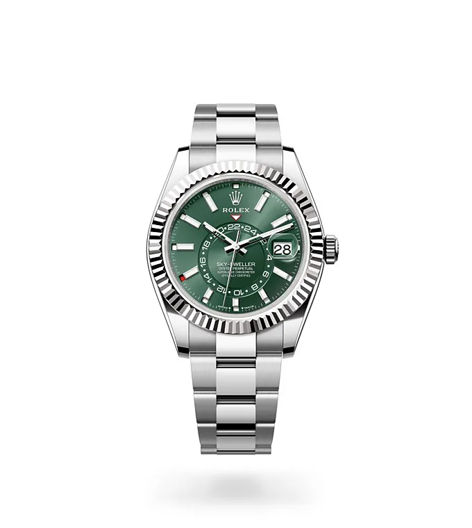 Rolex Sky-Dweller - Oyster, 42 mm, Oystersteel and white gold M336934-0001 at Knar Jewellery
